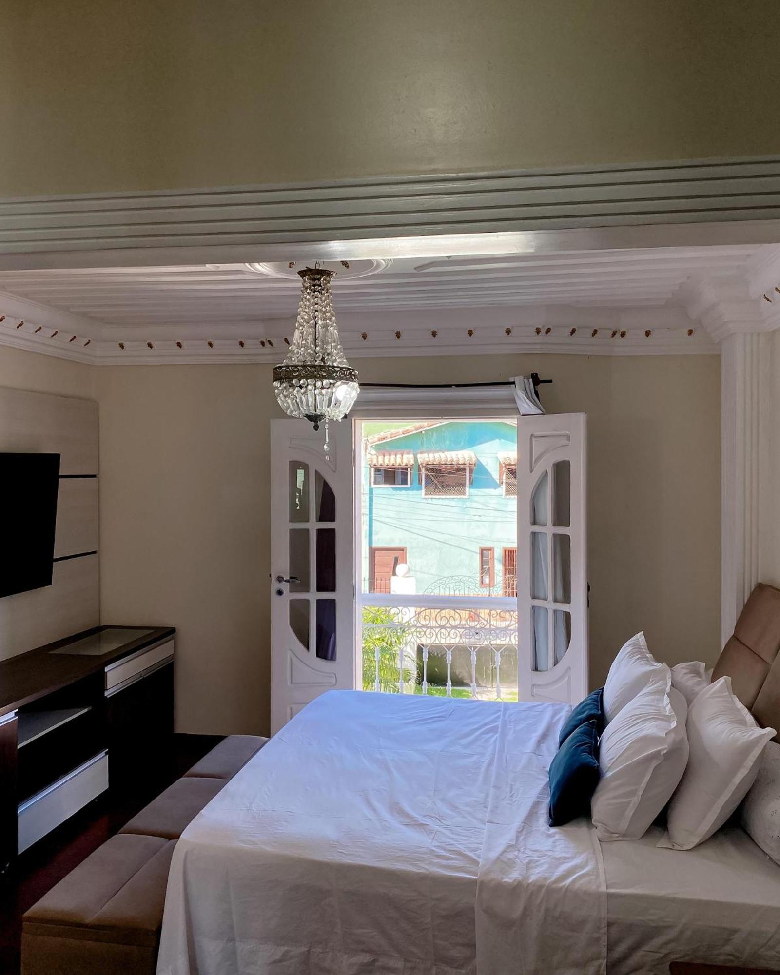 Casa Branca Brasil - 100 M Da Passarela Do Alcool Homestay
