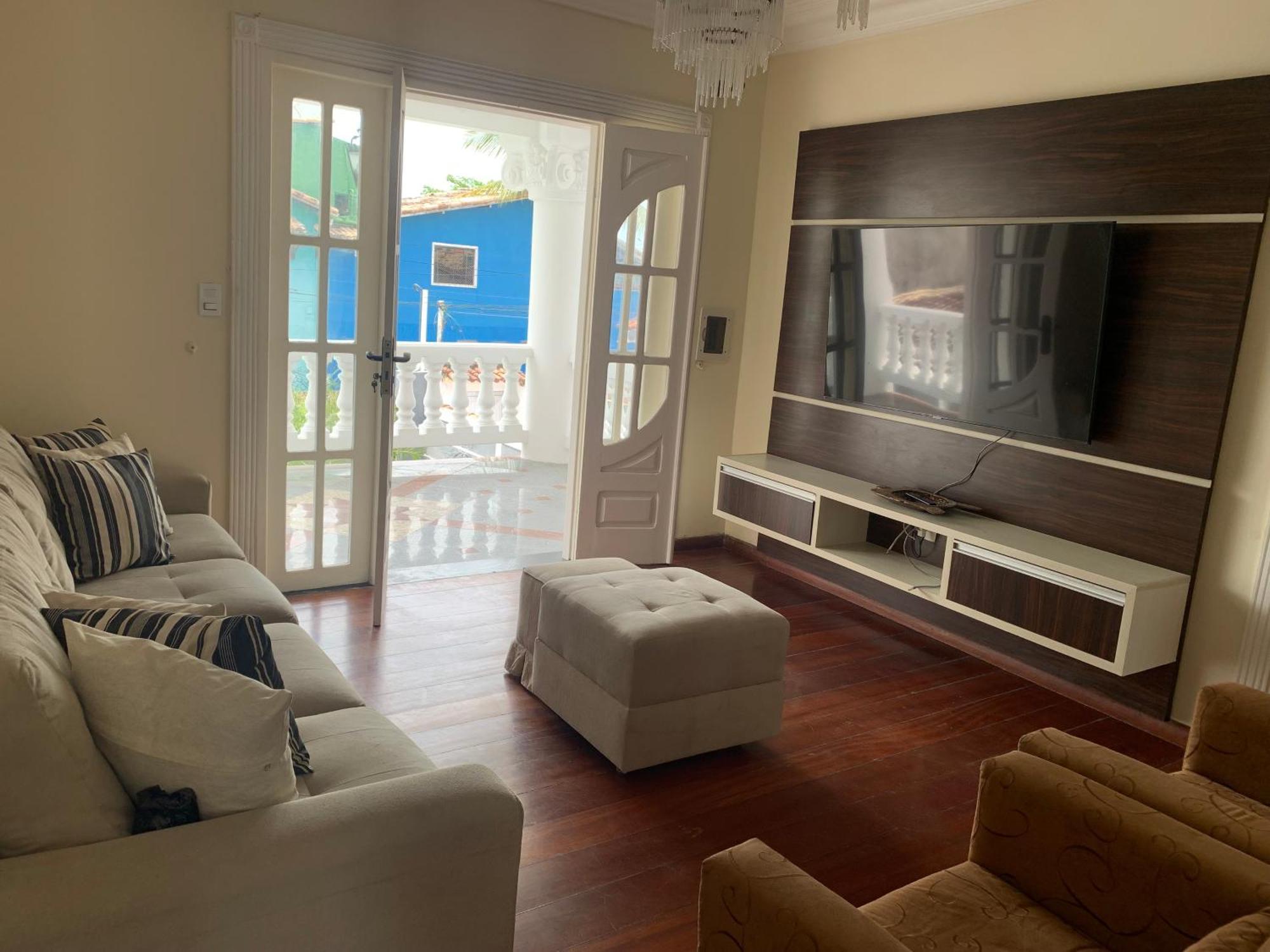 Casa Branca Brasil - 100 M Da Passarela Do Alcool Homestay